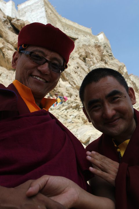 Cùng Kyabje Choegon Rinpoche tại Ladakh